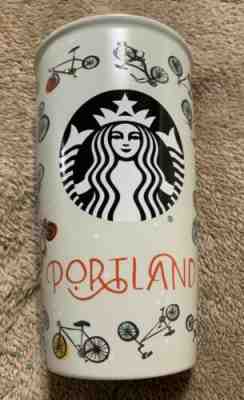 Rare!! Starbucks Portland Bicycle Travel Mug * 12 oz * 2016 - Sold on eBay Mar, 15th 2019 for $15.00