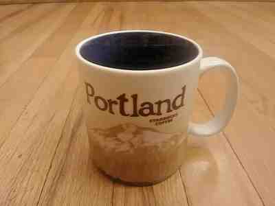 2011 Starbucks PORTLAND OREGON Collectors Series City Coffee Mug Cup 16 oz - Sold on eBay Mar, 14th 2019 for $15.00