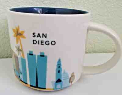 Starbucks San Diego Coffee Mug YOU ARE HERE Collection 2013 14 oz - Sold on eBay Mar, 15th 2019 for $15.00