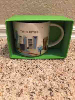 NEW Starbucks Twin Cities You Are Here Limited Edition Coffee Mug 14oz - Sold on eBay Mar, 15th 2019 for $10.00