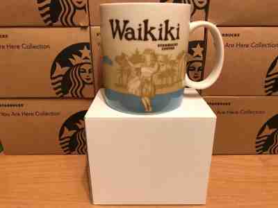 Starbucks Global Icon WAIKIKI 16 oz Mug with SKU.  - Sold on eBay Mar, 17th 2019 for $89.95