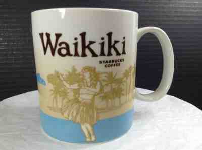 Starbucks Waikiki 2010 Coffee Collector Series Cup Mug Dancer 16 oz - Sold on eBay Mar, 15th 2019 for $31.00