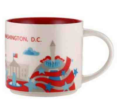 Starbucks You Are Here Washington DC mug - Sold on eBay Mar, 16th 2019 for $20.00