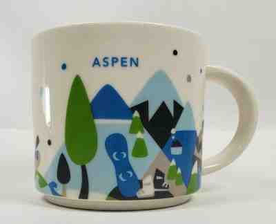 Starbucks "You Are Here" Coffee Mug Aspen Colorado - Sold on eBay Mar, 11th 2019 for $21.59