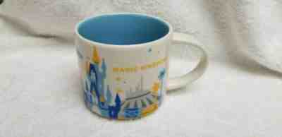 Starbucks Mug Cup MAGIC KINGDOM Disney Parks You Are Here Collection  - Sold on eBay Mar, 11th 2019 for $26.00