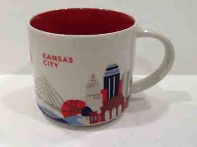 STARBUCKS KANSAS CITY YOU ARE HERE 2014 COFFEE MUG - Sold on eBay Mar, 6th 2019 for $19.99