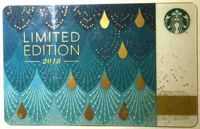 Starbuck Coffee Card Thailand  Model LIMITED EDITION 2018  - Sold on eBay Mar, 24th 2019 for $0.99