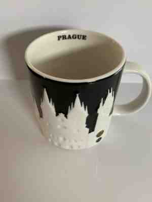 NEW Starbucks Prague Czech Republic Relief Series Mug with SKU Black & White - Sold on eBay Mar, 23rd 2019 for $45.00