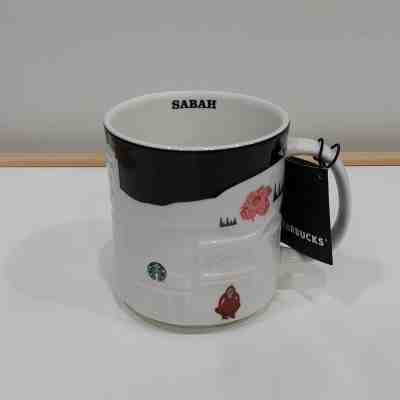 HTF Starbucks Malaysia Sabah Relief Mug Global Icon City Cup Black - Sold on eBay Mar, 24th 2019 for $49.99