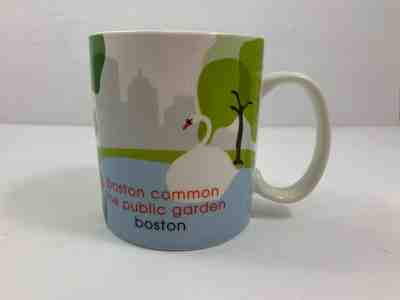 STARBUCKS 18oz 2007 Boston Common The Public Garden Coffee Tea Mug Glass Cup - Sold on eBay Mar, 22nd 2019 for $28.99