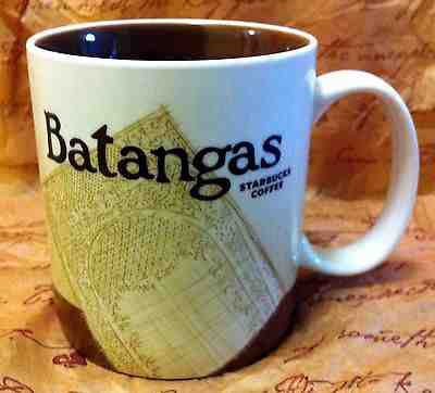 STARBUCKS ICON MUG - BATANGAS PHILIPPINES - MOC - Discontinued - Sold on eBay Mar, 23rd 2019 for $34.77