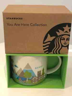 STARBUCKS MUG BANFF YOU ARE HERE - 2015 NEW - Sold on eBay Mar, 22nd 2019 for $21.50