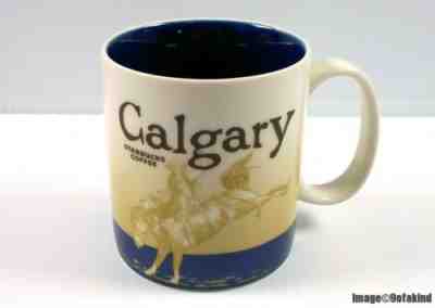 New Calgary Starbucks Global Icon Collector Coffee Mug Cowboy Horse ©2009 Stk#D - Sold on eBay Mar, 5th 2019 for $103.16