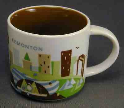 Starbucks 2013 Edmonton 14 oz You Are Here Mug - Ship to N.America Only - Sold on eBay Mar, 21st 2019 for $17.50
