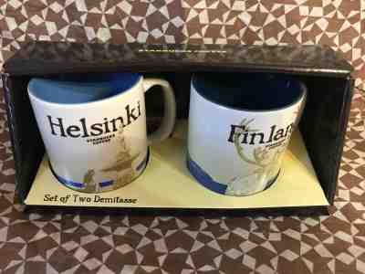 Starbucks Demi Set Finland & Helsinki Demitasse Cups - Sold on eBay Mar, 20th 2019 for $34.00