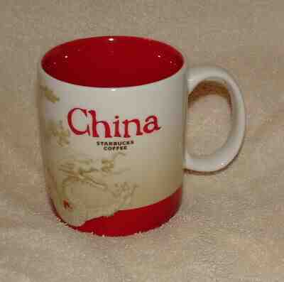 2011 Starbucks Coffee Mug Cup China Dragon Design 16 OZ Global Icon Series Nice - Sold on eBay Mar, 21st 2019 for $8.00
