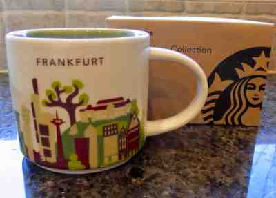 NWT Starbucks FRANKFURT Germany You Are Here YAH Collector Series Mug with SKU  - Sold on eBay Mar, 18th 2019 for $34.99