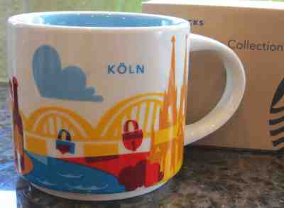 NWT Starbucks KOLN (COLOGNE) KÖLN Germany You Are Here YAH Collector Mug w/SKU - Sold on eBay Mar, 18th 2019 for $37.99