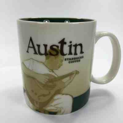 Starbucks Austin Global Icon Collector Series Coffee Mug City Guitar 16 oz 2012 - Sold on eBay Mar, 22nd 2019 for $31.45