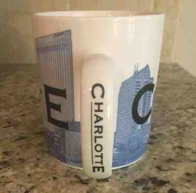 Starbucks Charlotte City Mug Skyline Series Barista Series One 2002 18 oz Queen  - Sold on eBay Mar, 23rd 2019 for $12.00