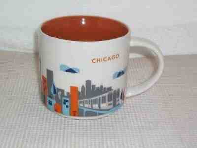 Starbucks ~CHICAGO ~ 14 oz. Mug - You are Here Collection - 2014 - Sold on eBay Mar, 23rd 2019 for $11.99