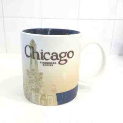 Authentic CHICAGO Starbucks Collector Series Global Icons Mug 16 oz. 2009 - Sold on eBay Mar, 22nd 2019 for $9.79