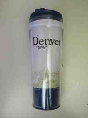 Starbucks Denver Global Icon Series Travel Tumbler Coffee Mug 2004 12 oz 354 ml - Sold on eBay Mar, 22nd 2019 for $39.99