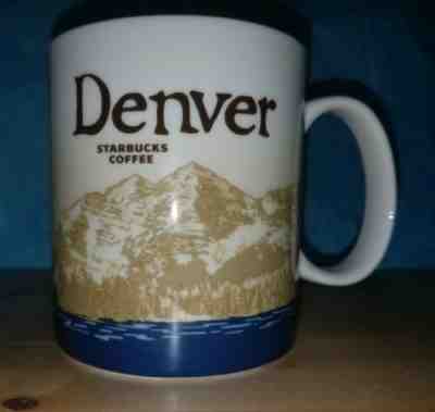 Starbucks Collector's Series Ceramic Mug  - Denver CO - Discontinued - Sold on eBay Mar, 22nd 2019 for $10.99