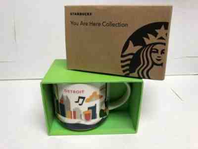 STARBUCKS YOU ARE HERE DETROIT MUG CUP - Sold on eBay Mar, 23rd 2019 for $5.50