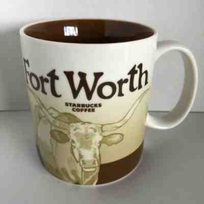 2011 Starbucks Coffee Fort Worth Global Icon Collector Series Mug 16 OZ  - Sold on eBay Mar, 22nd 2019 for $30.05