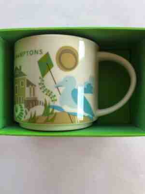 STARBUCKS THE HAMPTONS You Are Here NWT mug YAH 2016 - Sold on eBay Mar, 22nd 2019 for $9.00