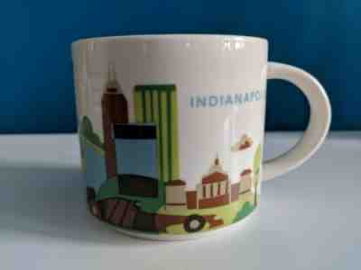 Starbucks Indianapolis Mug You Are Here Collection 2013 Excellent Unused  - Sold on eBay Mar, 22nd 2019 for $10.00