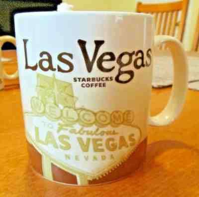 Las Vegas 16 OZ Starbucks Coffee Mug, Global Icon Collector Series 2012 Ceramic - Sold on eBay Mar, 23rd 2019 for $17.50