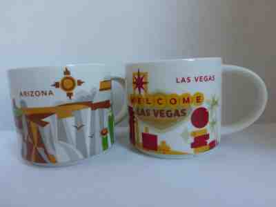 Starbucks YAH Mugs Las Vegas/ Arizona You Are Here Collection Coffee Mug Cup - Sold on eBay Mar, 23rd 2019 for $10.00