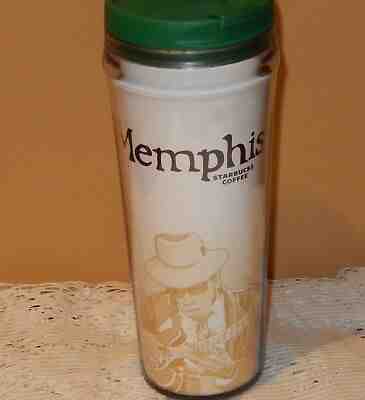 Starbucks 2004 Tumbler Travel Mug Global Icon Memphis Tennessee Blues Guitar NWT - Sold on eBay Mar, 22nd 2019 for $35.99