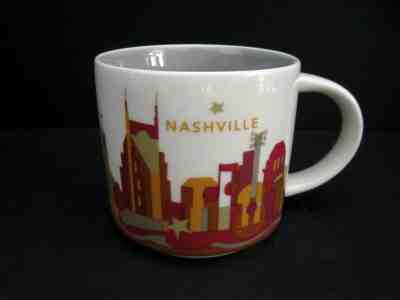 Starbucks 2015 You Are Here Collection Nashville Mug 14 oz EUC - Sold on eBay Mar, 22nd 2019 for $9.50