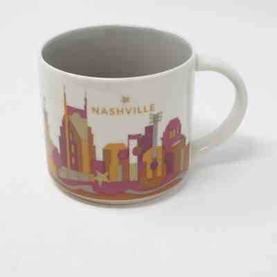 Starbucks Nashville Tennessee You Are Here Collection Coffee Mug Cup 14oz 2015 - Sold on eBay Mar, 21st 2019 for $11.95