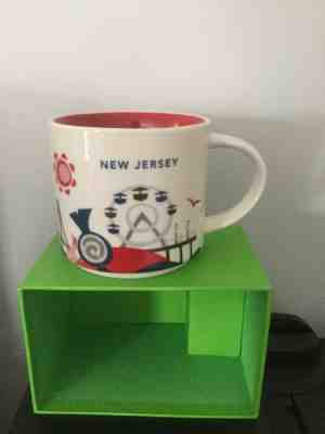Brand NEW STARBUCKS NEW JERSEY You Are Here MUG NYC New Collector FREE SHIPPING - Sold on eBay Mar, 23rd 2019 for $18.99