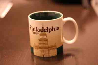 Starbucks Coffee 2011 Philadelphia Mug, 16 fl oz, Icon City collection - Sold on eBay Mar, 19th 2019 for $13.60