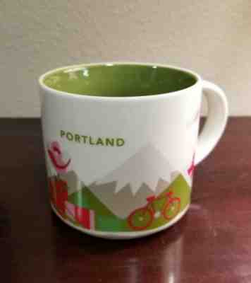 Starbucks Portland Oregon "You Are Here Collection"  2014 Coffee Mug Cup 14 Oz - Sold on eBay Mar, 21st 2019 for $11.99