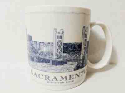 Starbucks Sacramento Architecture Series 2007 Coffee Mug Cup 18 oz - Sold on eBay Mar, 22nd 2019 for $17.00