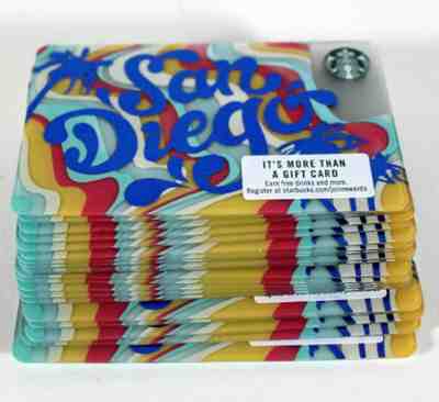 Starbucks San Diego Card Limited Edition Set of 20 Cards California Palm NEW - Sold on eBay Mar, 21st 2019 for $29.99