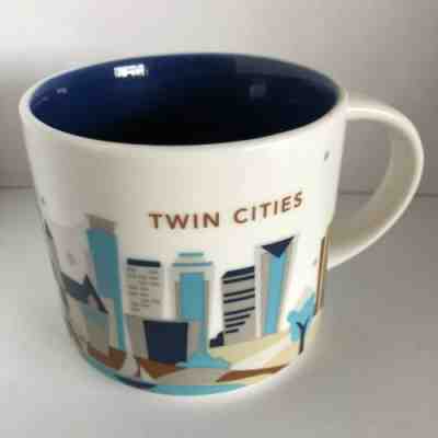 2013 Starbucks Twin Cities You Are Here Series Collector Mug 14 OZ - Sold on eBay Mar, 20th 2019 for $19.95