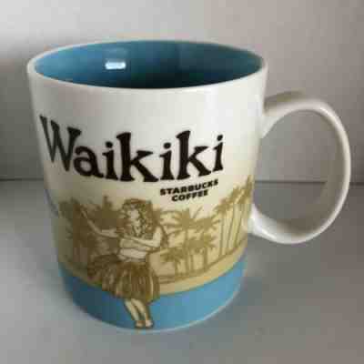 2011 Starbucks Waikiki Global Icon Collector Series Mug 16 OZ - Sold on eBay Mar, 21st 2019 for $29.95