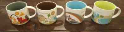 Lot of 4 Starbucks You are Here Collection Mugs HAWAII WAIKIKI ST LOUIS HAMPTONS - Sold on eBay Mar, 20th 2019 for $39.99