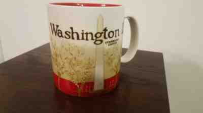 2009 Starbucks Coffee Cup Mug Washington DC 16 oz - Sold on eBay Mar, 23rd 2019 for $26.99
