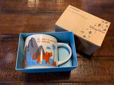 2018 Disney World Animal Kingdom Version 2 You Are Here (YAH) Starbucks Mug - Sold on eBay Mar, 20th 2019 for $32.00