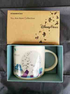 Starbucks You Are Here Mug Disney Epcot Retired Silver Monorail SKU attached - Sold on eBay Mar, 23rd 2019 for $53.19