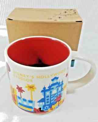 RARE RETIRED Disney World STARBUCKS Mug HOLLYWOOD STUDIOS You Are Here Parks  - Sold on eBay Mar, 6th 2019 for $58.49