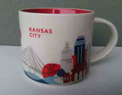 STARBUCKS KANSAS CITY YOU ARE HERE COLLECTION 14 OZ COFFEE MUG - Sold on eBay Mar, 17th 2019 for $5.99